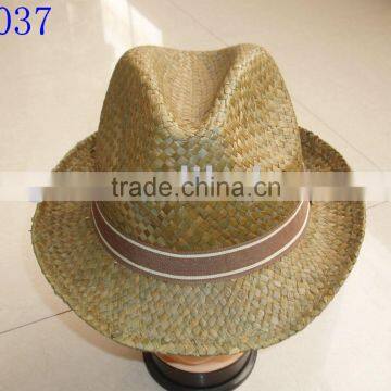 raffia fedore hat