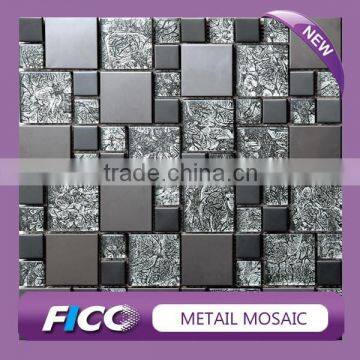 GSTA073-12#,beveled glass mirror mosaic tile