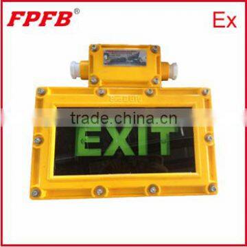 BYD exit sign factory high quality emergency LED safety indicator lamp ex proof