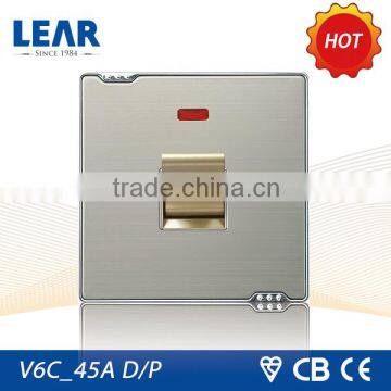Hot Sale 45A DP switch with neon