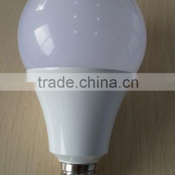 Plastic aluminum 85-265v 15w e27 led bulb light