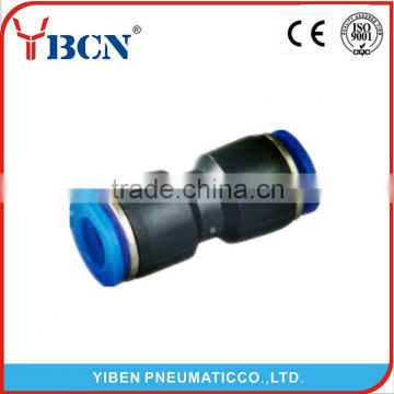 quick connect fitting PU Union Straight Plastic Tube Pneumatic Fittings