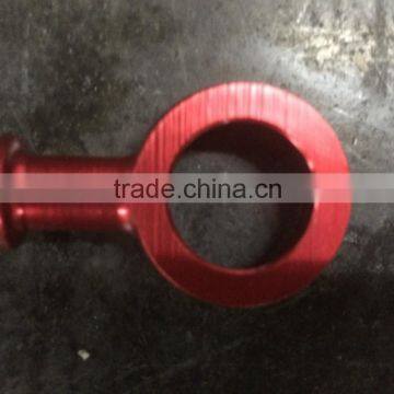 Red Zinc Plated Small Aluminum Ring