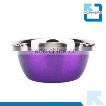 Colourful Stainless Steel Deep Salad Bowl & Mixing Bowl photo-4