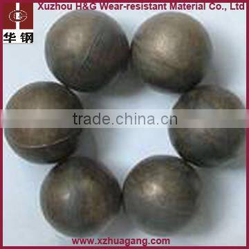 Casting chrome steel alloyed media ball for grinding