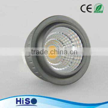 hot selling led bombilla spotlight gu5.3 or gu10 5w with ce and rohs certificates