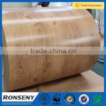 Wood grain ppgi coil sheet/ppgi/colored galvanized steel sheet