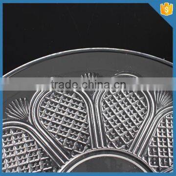 Wholesale Hand Made Round Charger Wedding Glass Plate photo-4