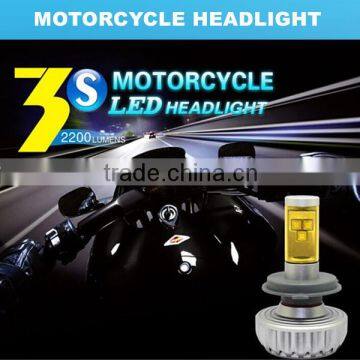 Newest design H7 6500K led headlight for bajaj 150cc pulsar motor