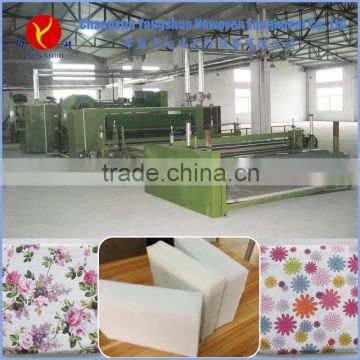 Nonwoven machine perpendicularity wadding production line