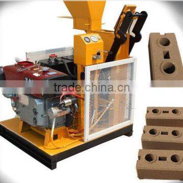 HR1-25 semi-automatic eco brava clay brick making machine for sale in Tanzania