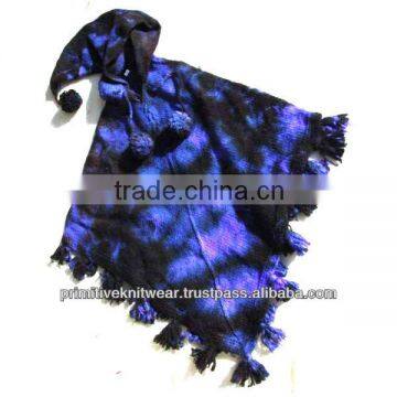 Winter woolen poncho