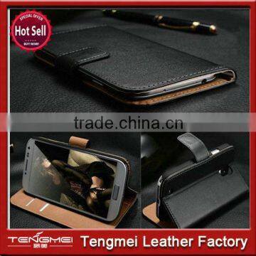 Luxury stylish ultra slim leather flip case cover for htc m7,wholesale factory price leather case for htc m7