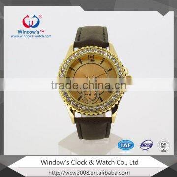 fashion diamond vintage retro wrap bracelet watch