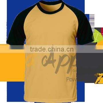 Zegaapparel wholesale custom all over print raglan t shirt slim fit men