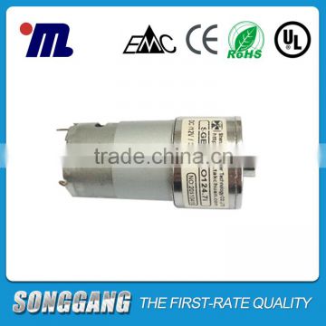 Shaft Dia 6mm 12Volt 30rpm High Torque PMDC Spur Gear Motor with Permanent Magnet Construction