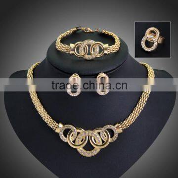 Fashion chain necklace jewelry set