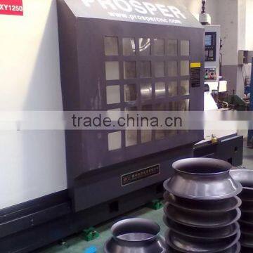 HIGH SPEED CNC Metal Spinning Machine Draught Fan Spinning Military Spinning