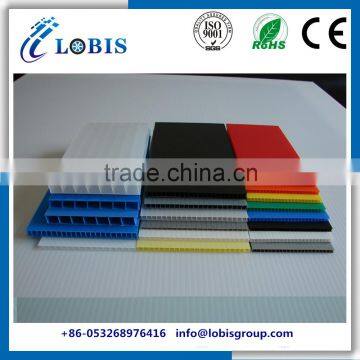 Qingdao Lobis New 2440*1220mm Coroplast Large Plastic Sheet