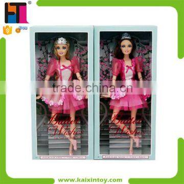 Hot Sale 11.5 Inch Plastic Ballet Dancing Doll