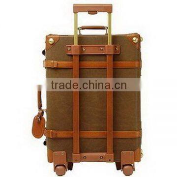 Top quality hot-sale printing leather luggage set