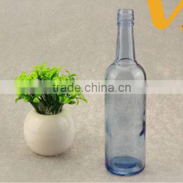 light blue colored glass bottles white wine glass bottle glass water bottle