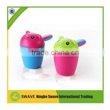 Lovely Bear Shape Bath Shampoo Rinse Cup for Child /Safe Plastic Child Wash Hair Cartoon Bath Shampoo Rinse Cup P76520 photo-4