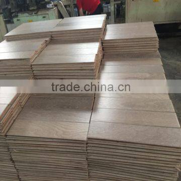 2016 Grey Brushed Finished White Oak Multilayer Engineered Wood Flooring
