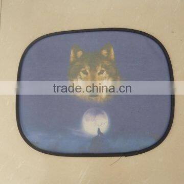 Car side windshield sunshade/customized printing logo/nylon mesh sunshade