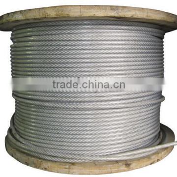 Top quality hot sale 7x7 nylon coated steel wire rope