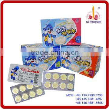 2g Blister Pack Chewable Dry Milk Tablet