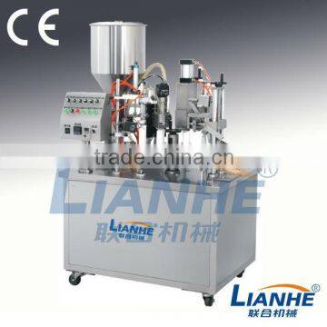 semi automatic tube filling sealing machine,cosmetic filling machine,filling and capping machine