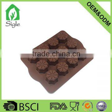 12 cups square silicone pan mould mold cookie mold with carbon steel/nylon inside
