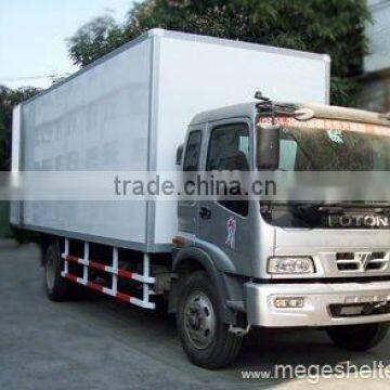 Fiberglass truck body