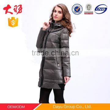 Dark-coloured Winter padding jacket wedding coat winter jackets non-removable hood bulk stock cheap