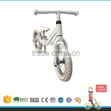 Factory wholesale cheap child balance bicycle without pedal