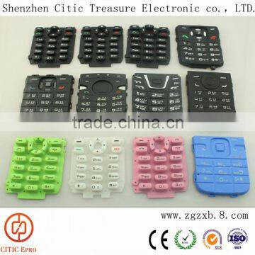Customized Silicone Rubber Keypad for Electronic Appliances OEM
