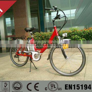 China new design two wheels ladies electric city bicycle 36V 250W for sale