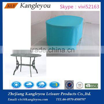 High quality polyester durable oval table cover