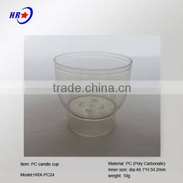 HRX-PC24 TRANSPARENT ROUND PC CUP OF TEALIAGHT CANDLE photo-3