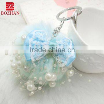 Maker Design Hot Sale Pompom Keyring photo-2