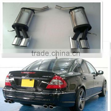 stainless steel muffler for Benz E-CLASS W211 AMG style