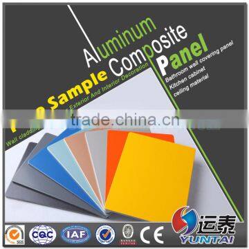 famous brand Aluminum composite panel in Guangdong PVDF coated Interior design