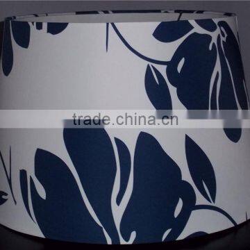Mass production hospitality wholesale cheap high quality artistic handicraft handmade new design dark blue lampshade