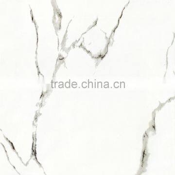 NANO 60X60CM FULL POLISHED PORCELAIN GLAZED MARBLE TILES FROM FOSHAN FACTORY