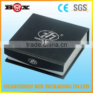 Exclusive black packaging paper box luxury