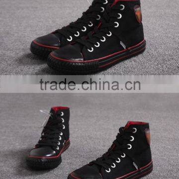 Man shoes summer 2015 casual shoes lots canvas vulcanized latest shoes fashion canvas high cut sneaker shoes