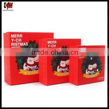 Christmas Gift Box With Lids Custom Wholesale Paper Box Packaging photo-2