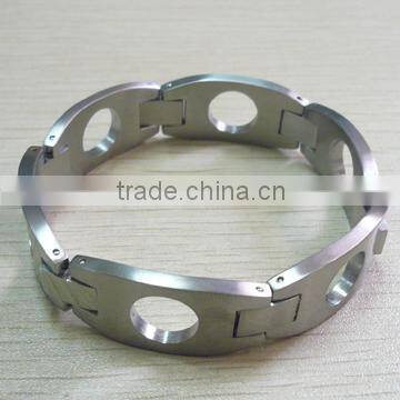 titanium bracelet, titanium silver bangle,tungsten titanium bracelet