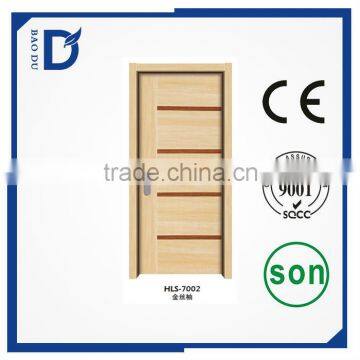 Latest Type Hot Sale Front Entrance Melamine Wooden Door Color Painted Wooden Door photo-6